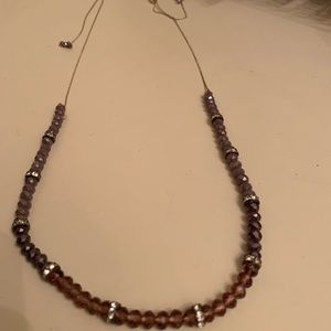Purple Jewel necklace